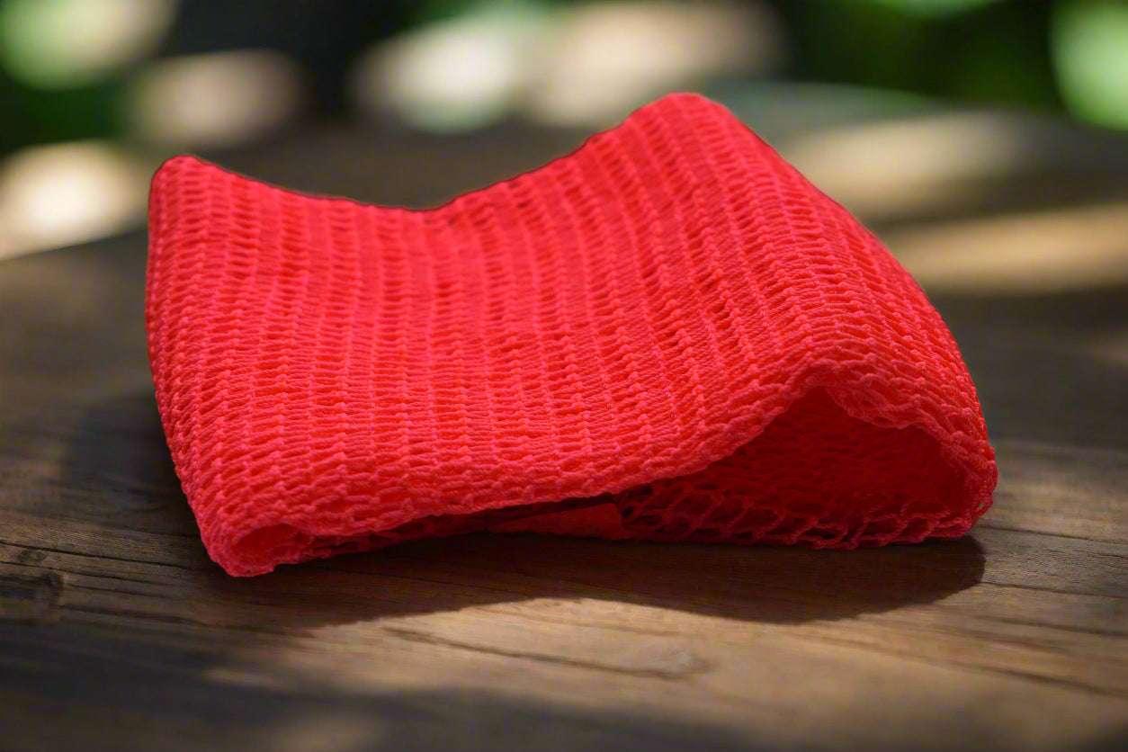 African Net Washcloth – Sapo Sponge (Made in Ghana) - ONYX MODE