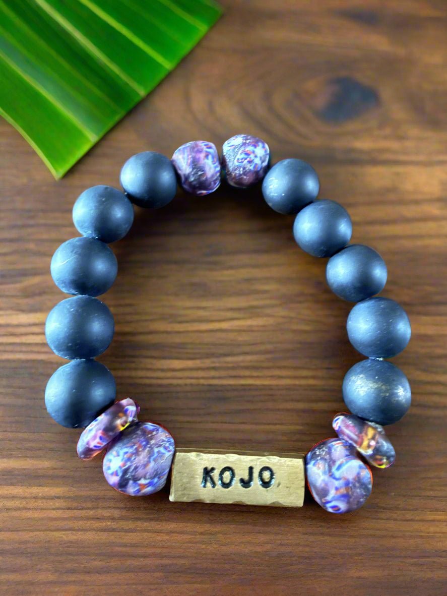 King’s Legacy – Ghanaian Men’s Day Name Bracelets - ONYX MODE