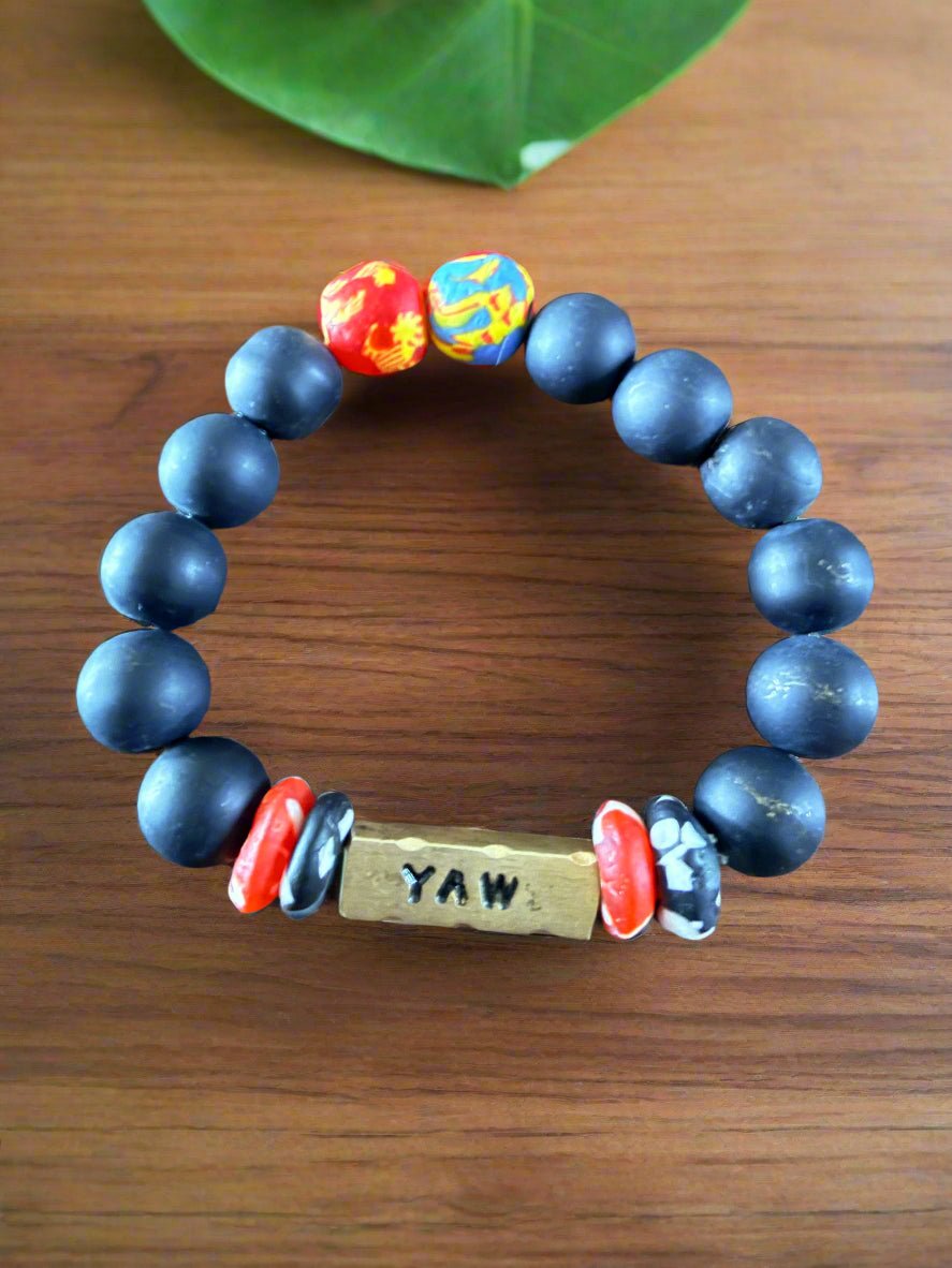 King’s Legacy – Ghanaian Men’s Day Name Bracelets - ONYX MODE