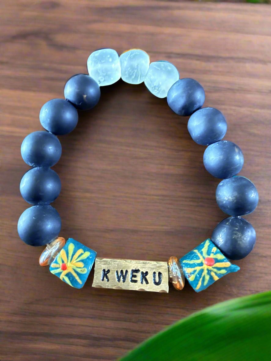 King’s Legacy – Ghanaian Men’s Day Name Bracelets - ONYX MODE