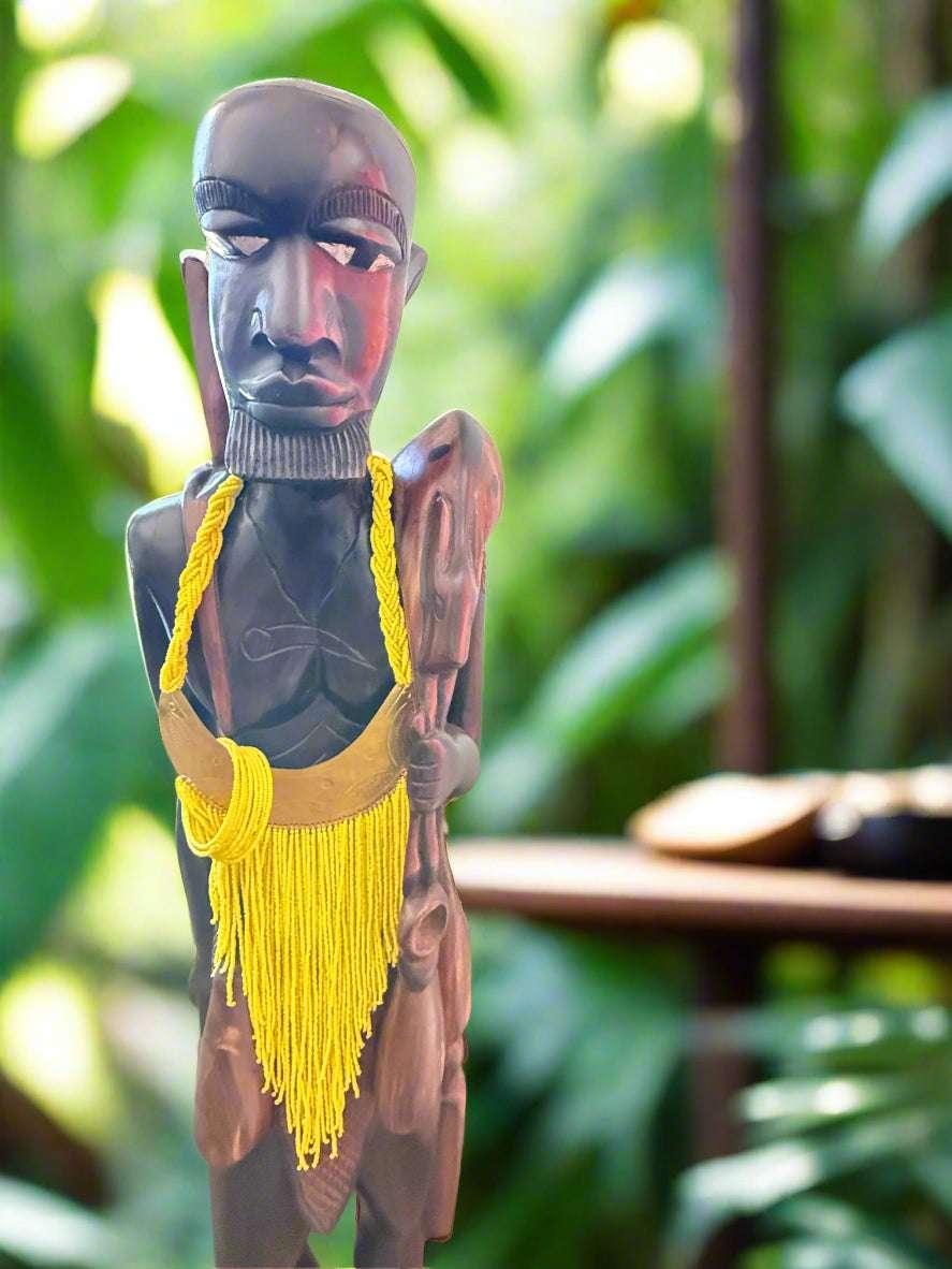 Maasai Beaded Necklace & Bracelet Set – Over 16 Color Combinations | Handmade in Kenya - ONYX MODE