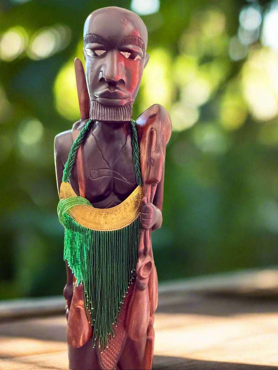 Maasai Beaded Necklace & Bracelet Set – Over 16 Color Combinations | Handmade in Kenya - ONYX MODE