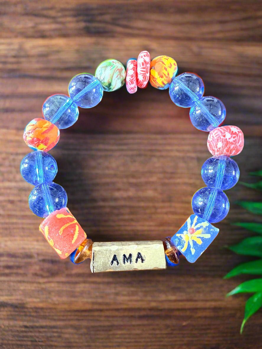 Queen’s Legacy – Ghanaian Day Women’s Name Bracelets - ONYX MODE