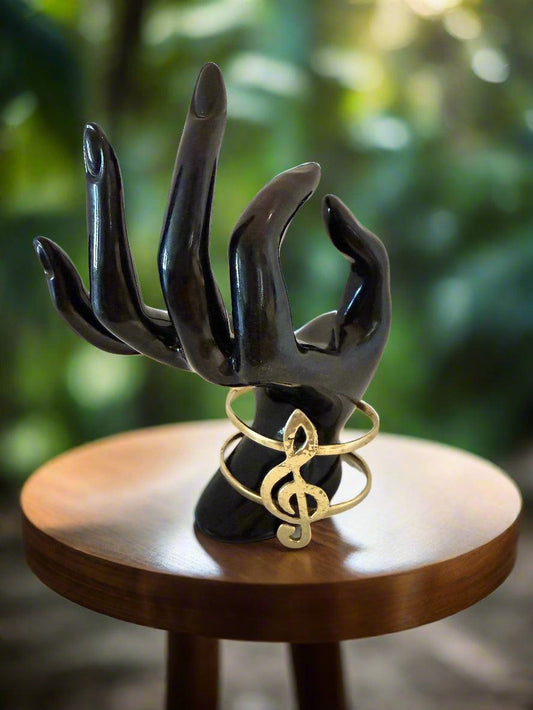 Treble Brass Harmony – 3 - Piece Musical Jewelry Set - ONYX MODE