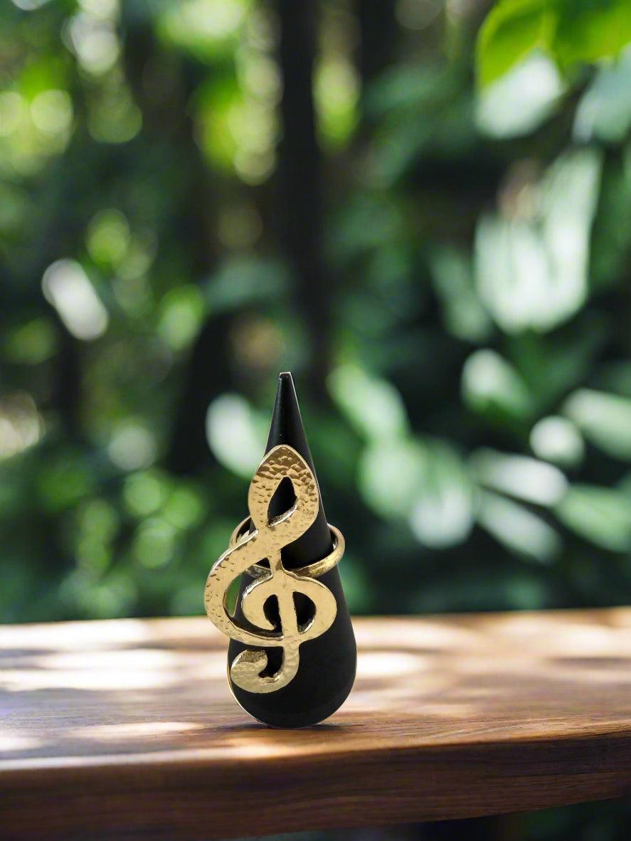 Treble Brass Harmony – 3 - Piece Musical Jewelry Set - ONYX MODE