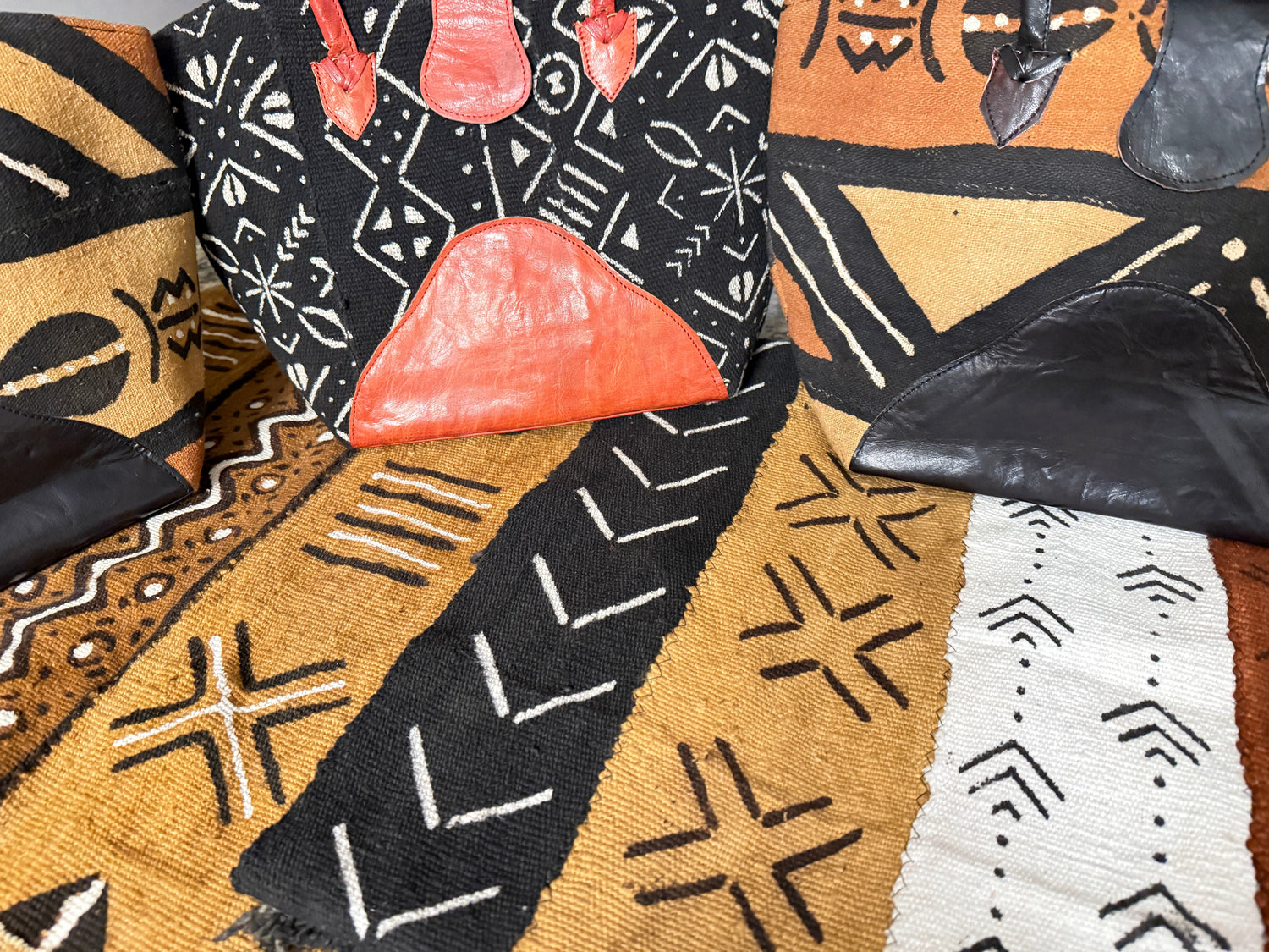 Mudcloth & Heritage Bags - ONYX MODE