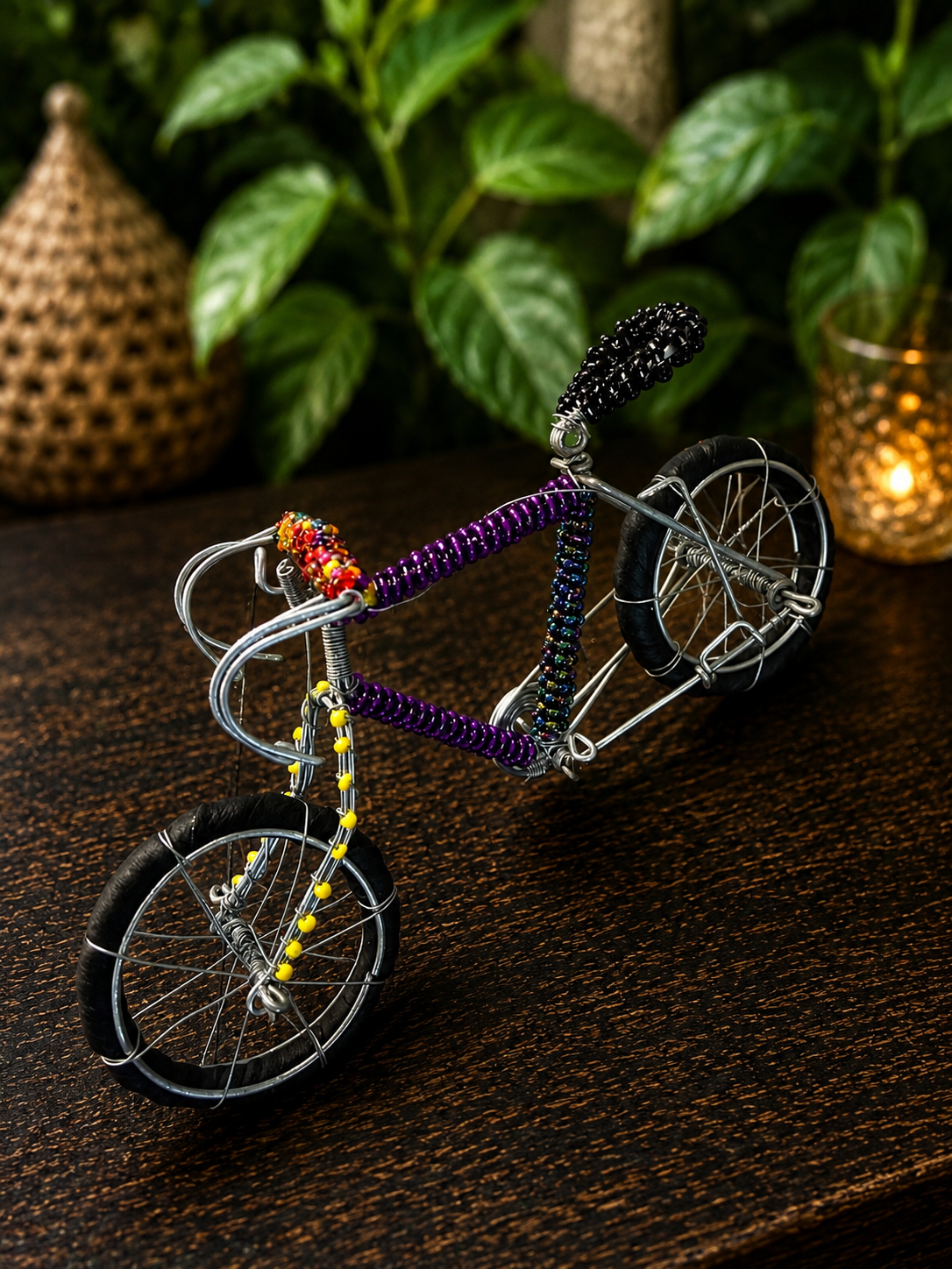 Handcrafted Wire Bicycle – Made in Kenya