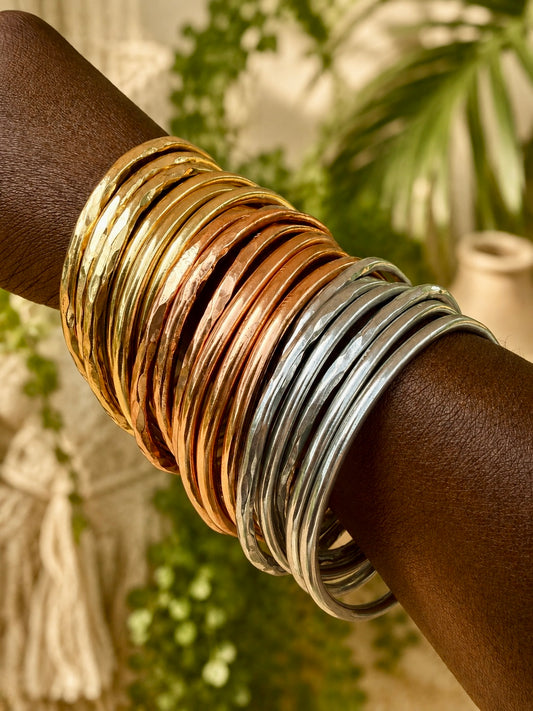 Brass & Copper Bangles
