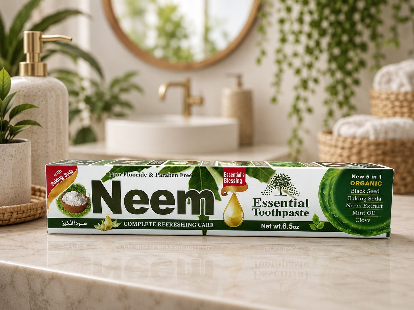 Herbal Toothpaste – Natural Fluoride-Free Oral Care