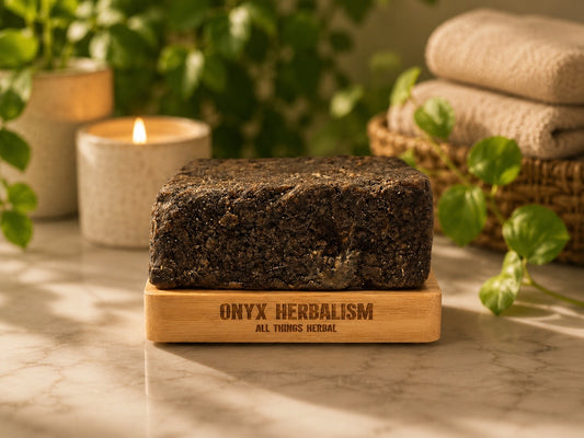 Raw African Black Soap