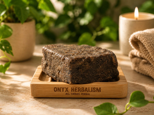 Raw African Black Soap
