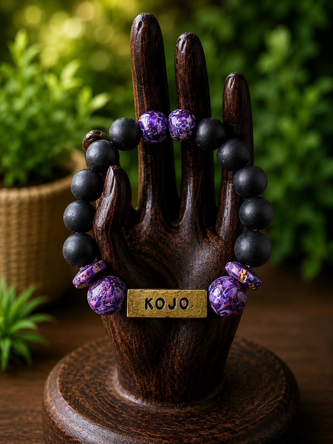 Men’s Ghanaian Day Name Beaded Bracelet