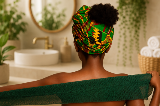 African Wash Net Sponge – Exfoliating Bath Cloth