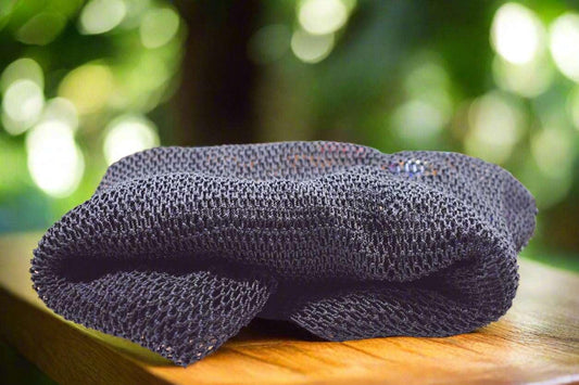 African Net Washcloth – Sapo Sponge (Made in Ghana) - ONYX MODE