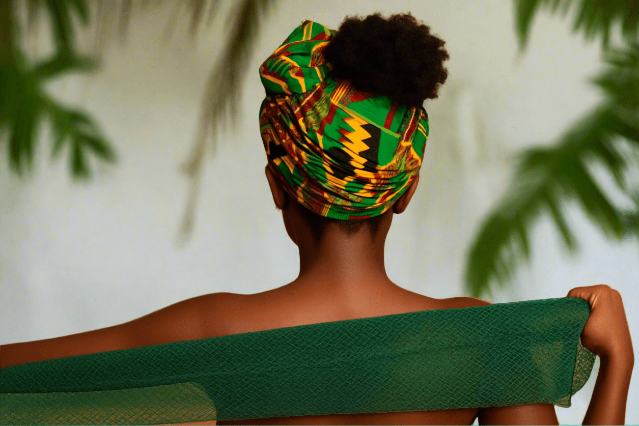 African Net Washcloth – Sapo Sponge (Made in Ghana) - ONYX MODE