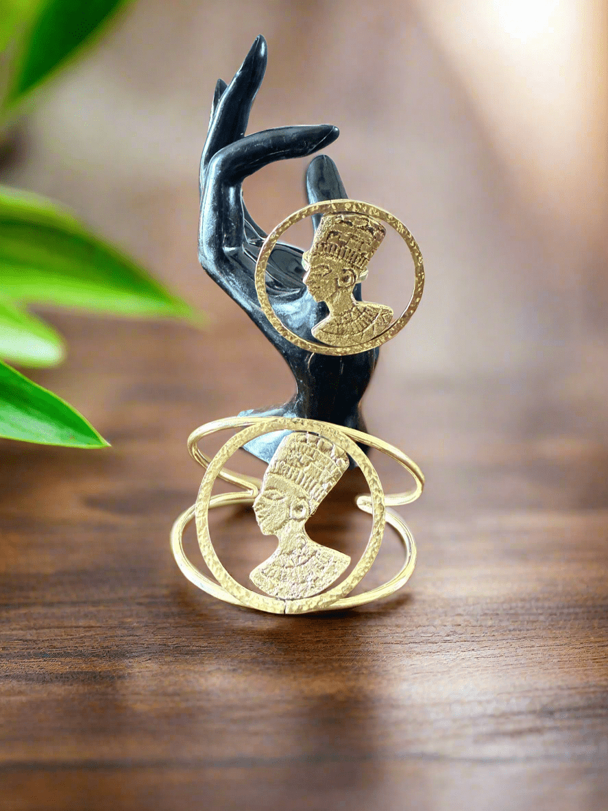 Cultural Echoes – Handcrafted Brass Bracelet & Ring Sets - ONYX MODE