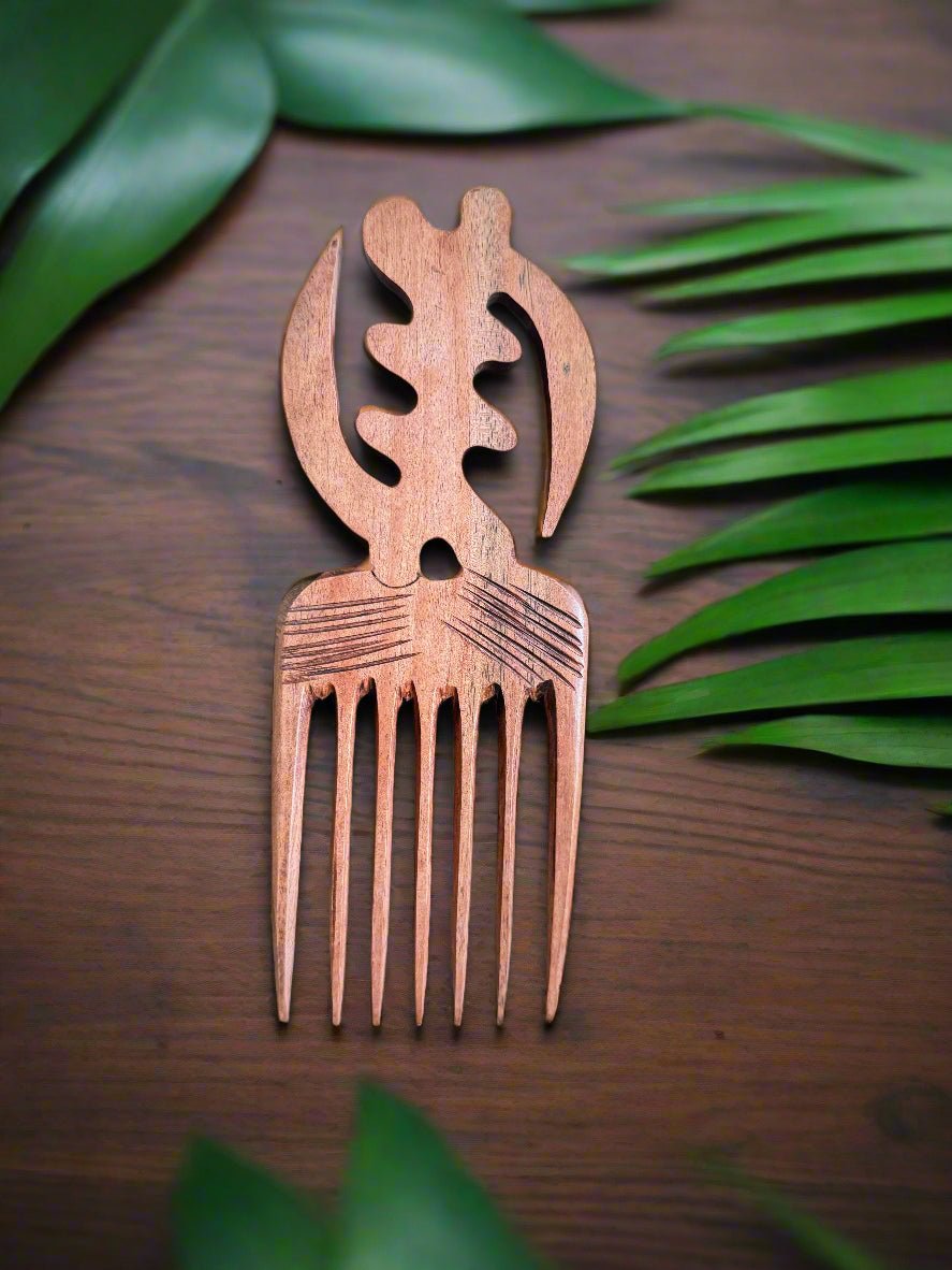 Ebony Wood Afro Comb Collection – Handcrafted in Ghana - ONYX MODE
