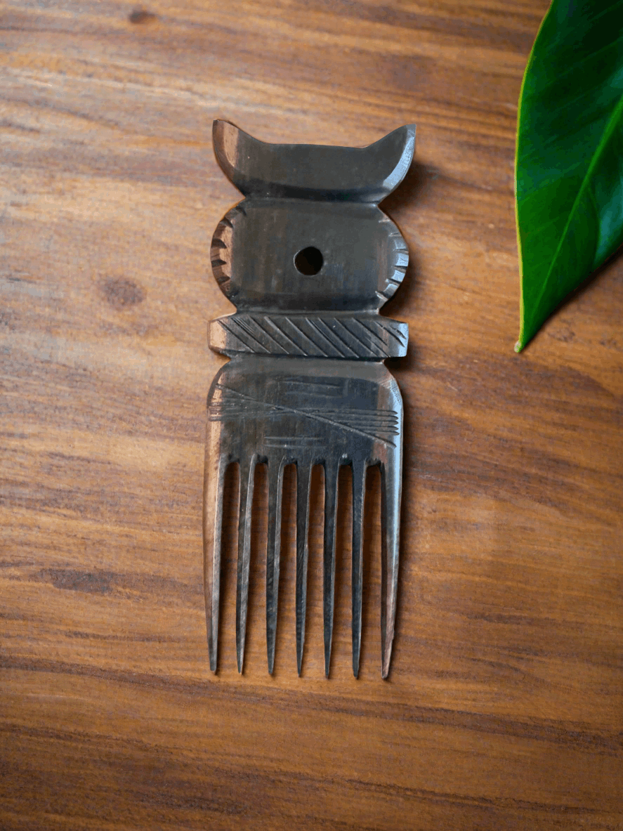 Ebony Wood Afro Comb Collection – Handcrafted in Ghana - ONYX MODE