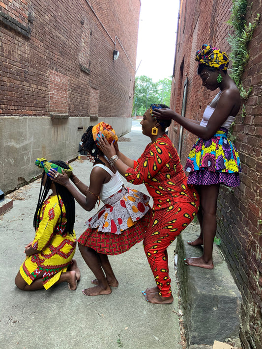 African Print Headbands